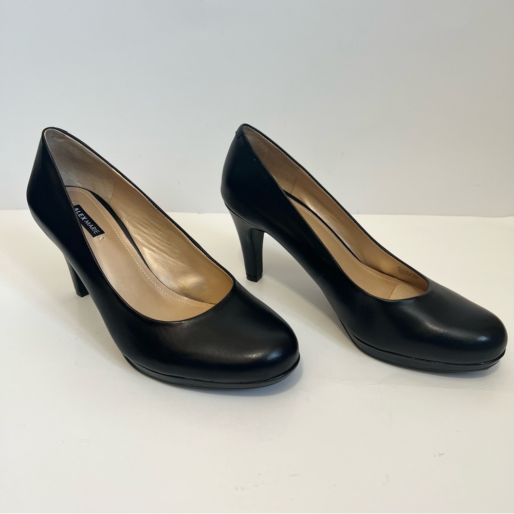 Alex Marie Women’s Black Serena heels/Pumps; size 8